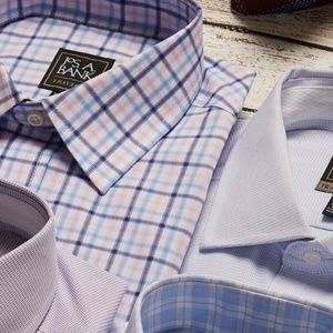Jos A Bank Men's Dress Shirt 16 1/2 X 34 Bundle
